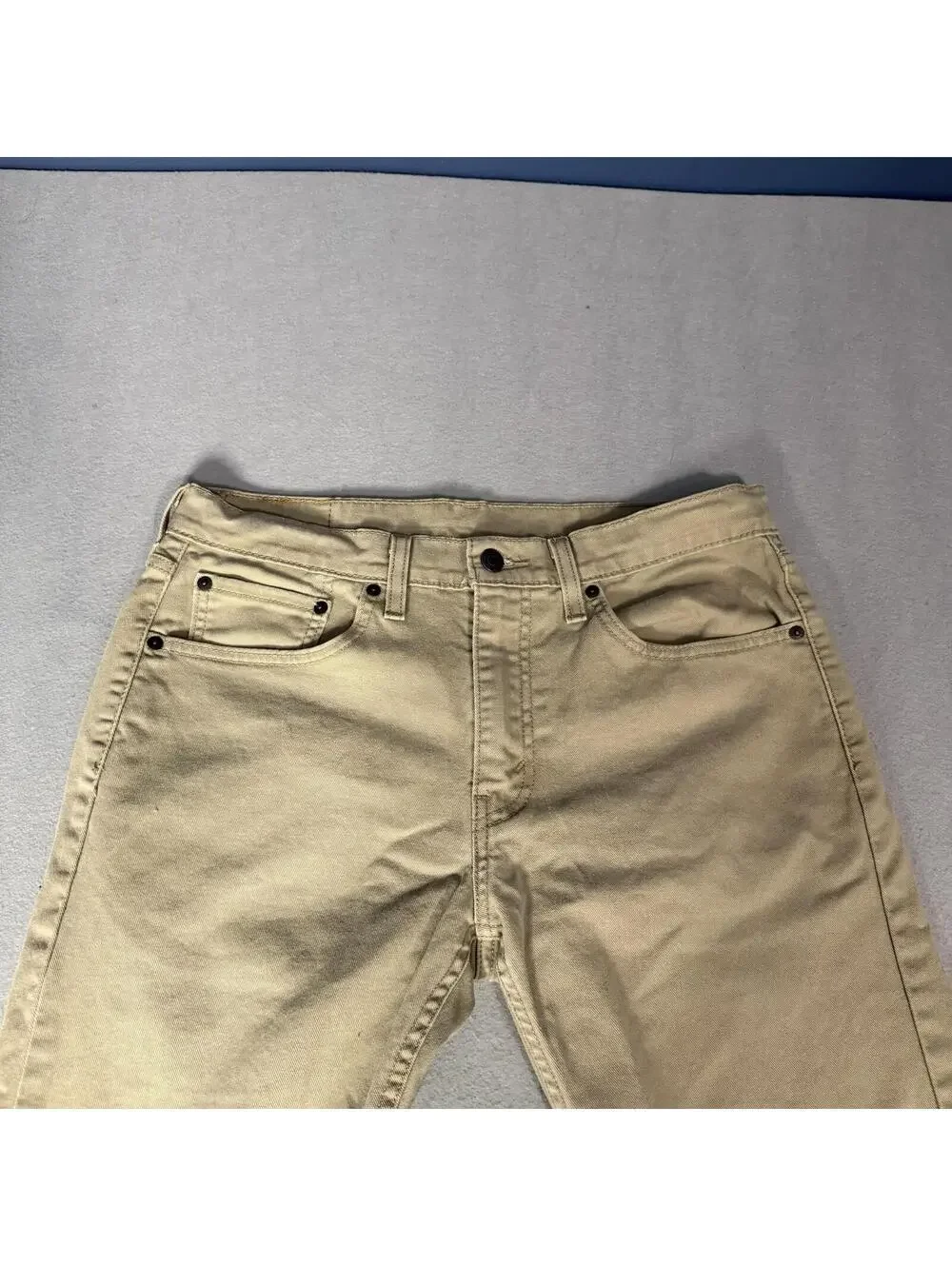 Levis 502 Jeans Mens 32x30 Pants Tan Beige Khaki‎ Modern Western Basic Minimal
